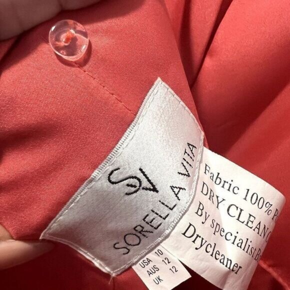 Sorella Vita Women's Red Sexy Sweetheart Neck‎ Pleated Lace Bodycon Mini dress - Picture 7 of 7